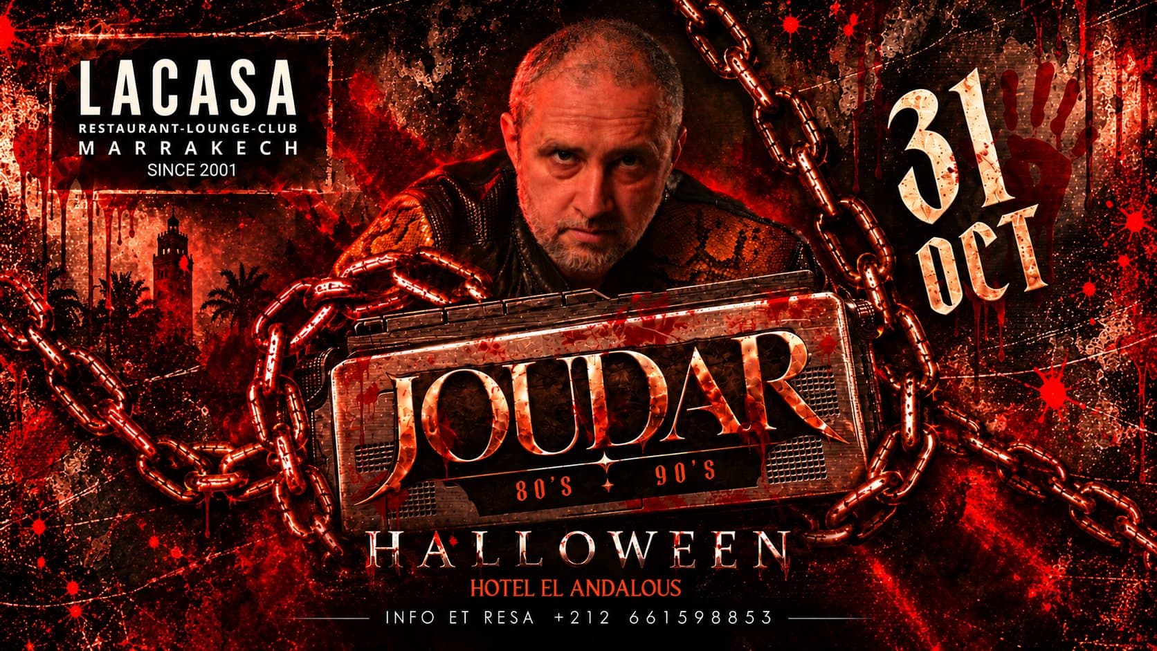 Soirée Halloween — DJ Joudar